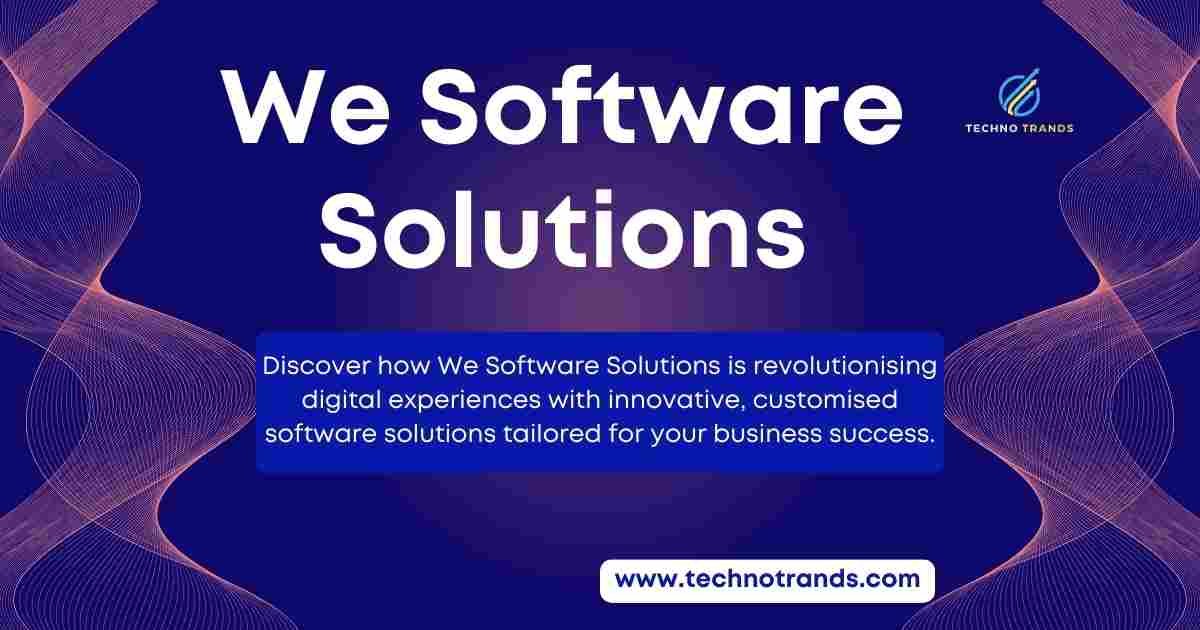 We Software Solutions